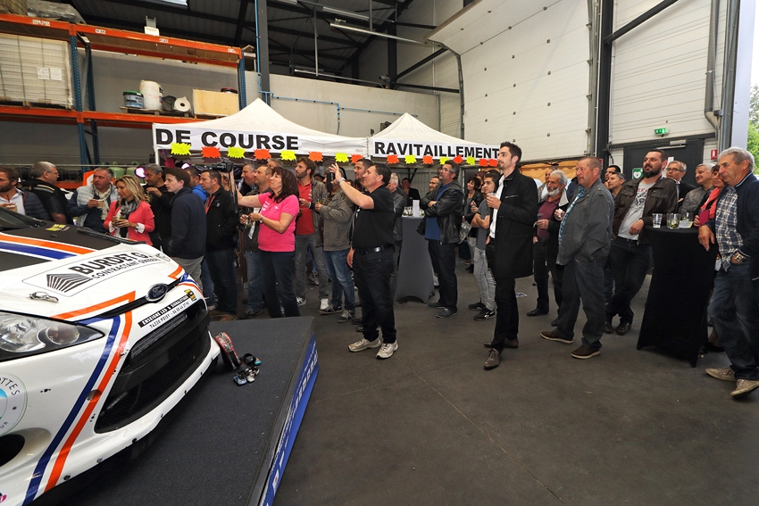 Présentation officielle de la Fiesta WRC BURDET G. Contractant Général du BP Racing